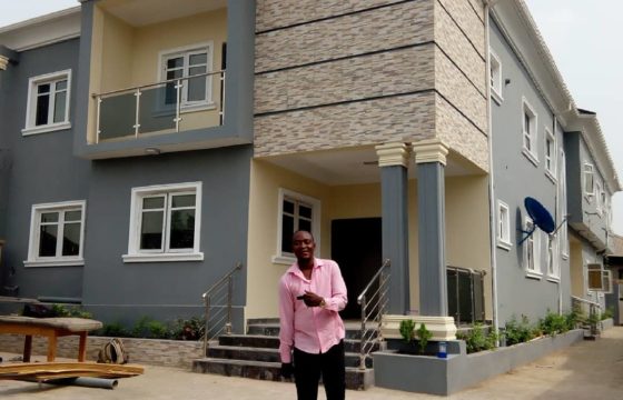 [Completed] Residential duplex in a swamp at MCCE Estate, Gbagada, Lagos