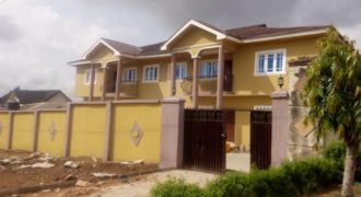 Residential twin duplex at General Gas, Ibadan